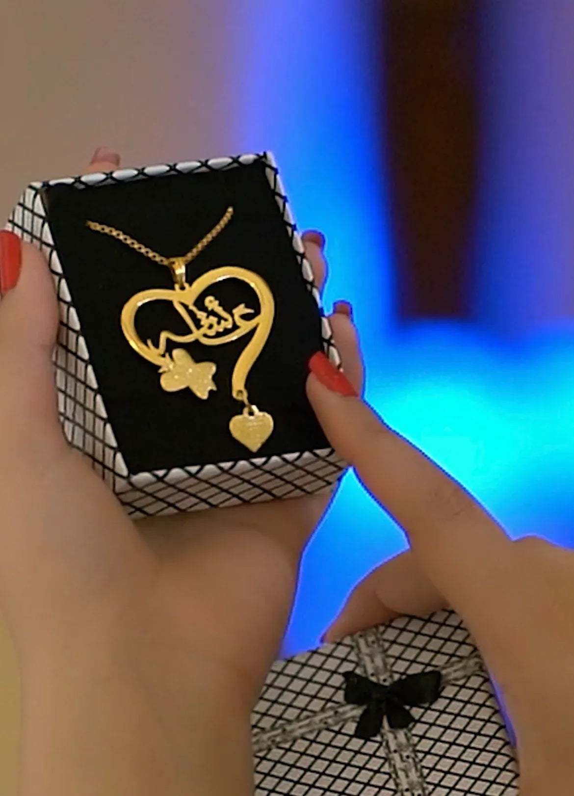 New Heart Shape Customized Necklace